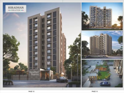 3 BHK Flat in Ahmedabad, Naranpura - Hiradhan Heaven photo 4