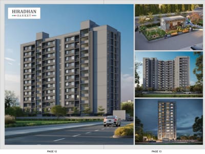 3 BHK Flat in Ahmedabad, Naranpura - Hiradhan Sanket photo 3