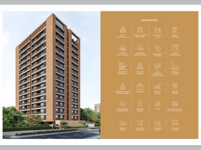 3 BHK Flat in Ahmedabad , Ognaj - Trinova Nest photo 9