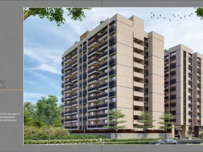 2 / 3 BHK Flat in Tragad, Ahmedabad - Akshar Evoq photo 3