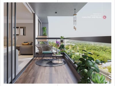 3/4 BHK Flat in Ahmedabad, Chharodi - Sweven By Signature photo 2