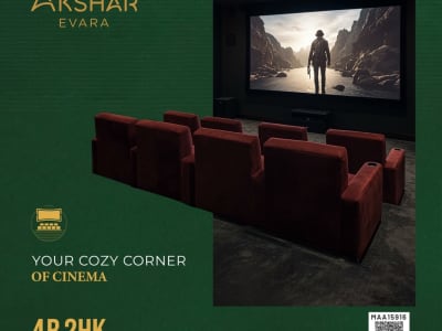 4 BHK Flat in Ahmedabad, Chharodi - Akshar Evara photo 1
