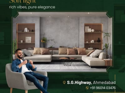 4 BHK Flat in Ahmedabad, Chharodi - Akshar Evara photo 8