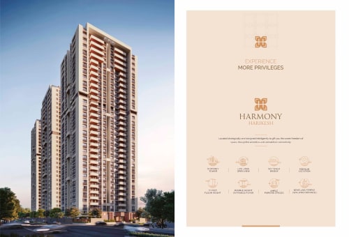 3 / 4 BHK Flat in Ahmedabad, Science City - Harmony Harikesh