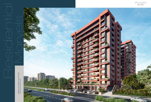 3 BHK Flat in Ahmedabad, Ghatlodia - SHRIMLEELA