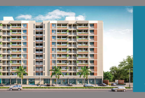 3 BHK Flat in Ahmedabad, Chandkheda - Sahajanand Marigold