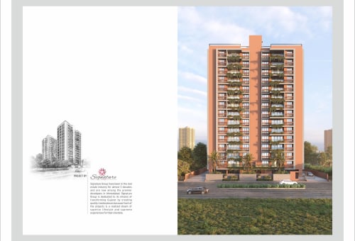 3/4 BHK Flat in Ahmedabad, Chharodi - Sweven By Signature