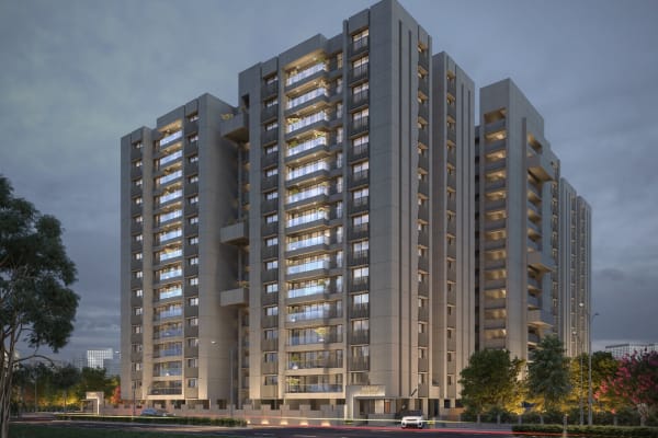 Flat for sale in Ahmedabad, Shilaj, Ahmedabad - Aashray Anantam