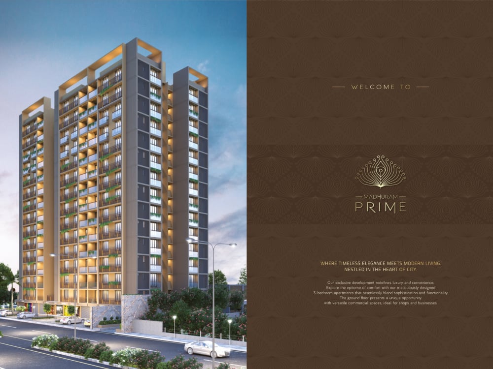 Flat for sale in Ahmedabad, Zundal, Ahmedabad - Mena Madhuram Prime