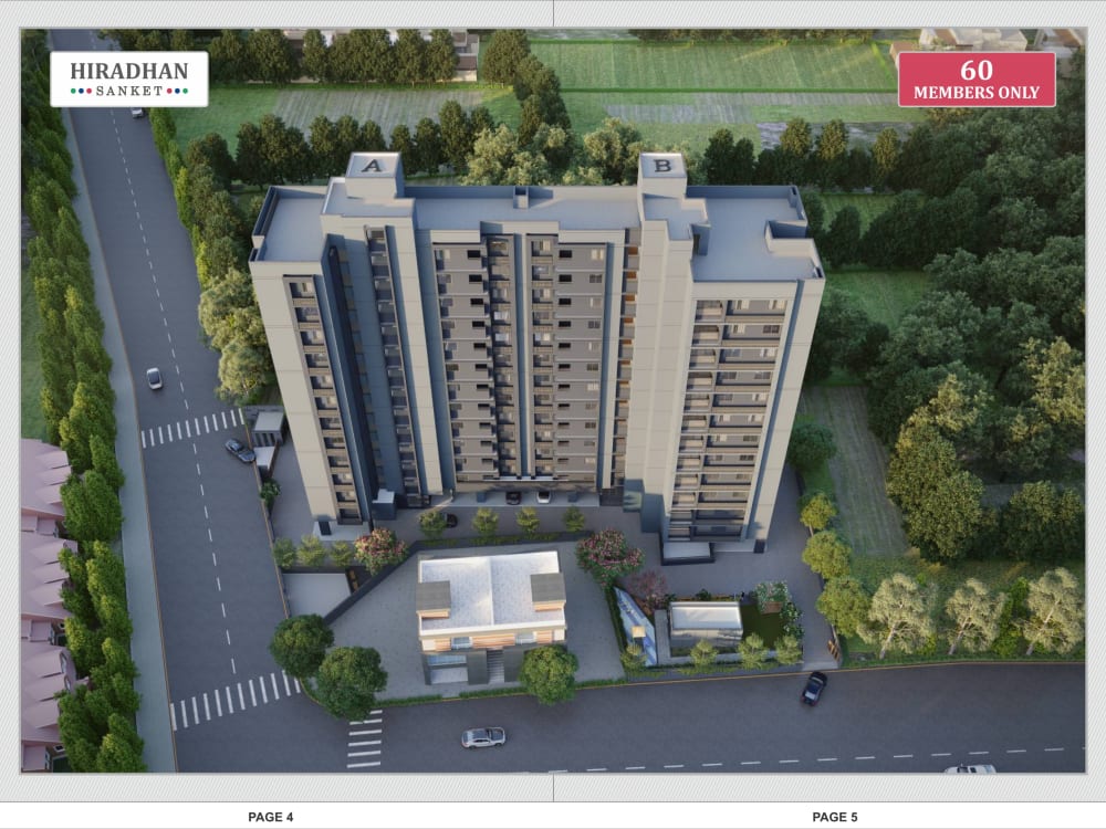 Flat for sale in Ahmedabad, Naranpura, Ahmedabad - Hiradhan Sanket