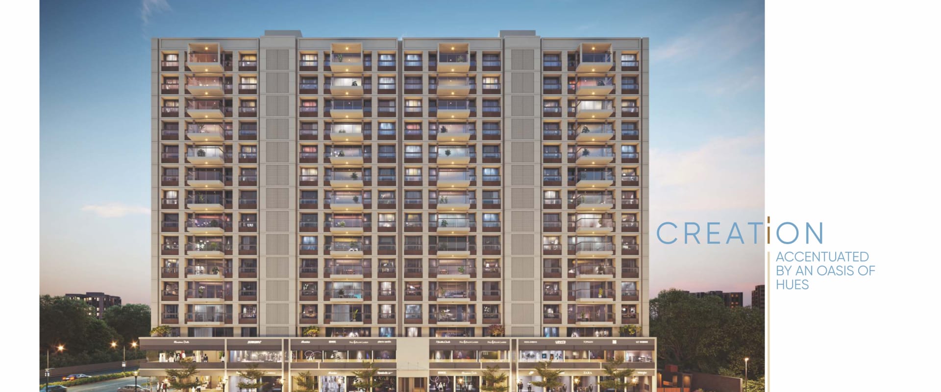 3 / 4 BHK Flat for sale in Ahmedabad, Jagatpur, Ahmedabad - Rajshree Regalia by Rajshree Group