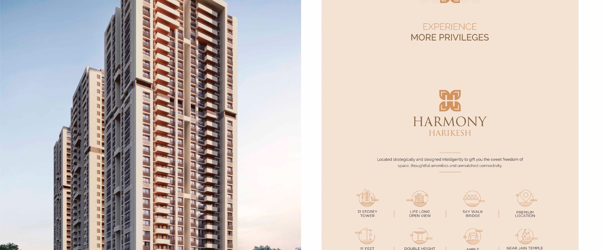 3 / 4 BHK Flat for sale in Ahmedabad, Science City, Ahmedabad - Harmony Harikesh by Harmony Group