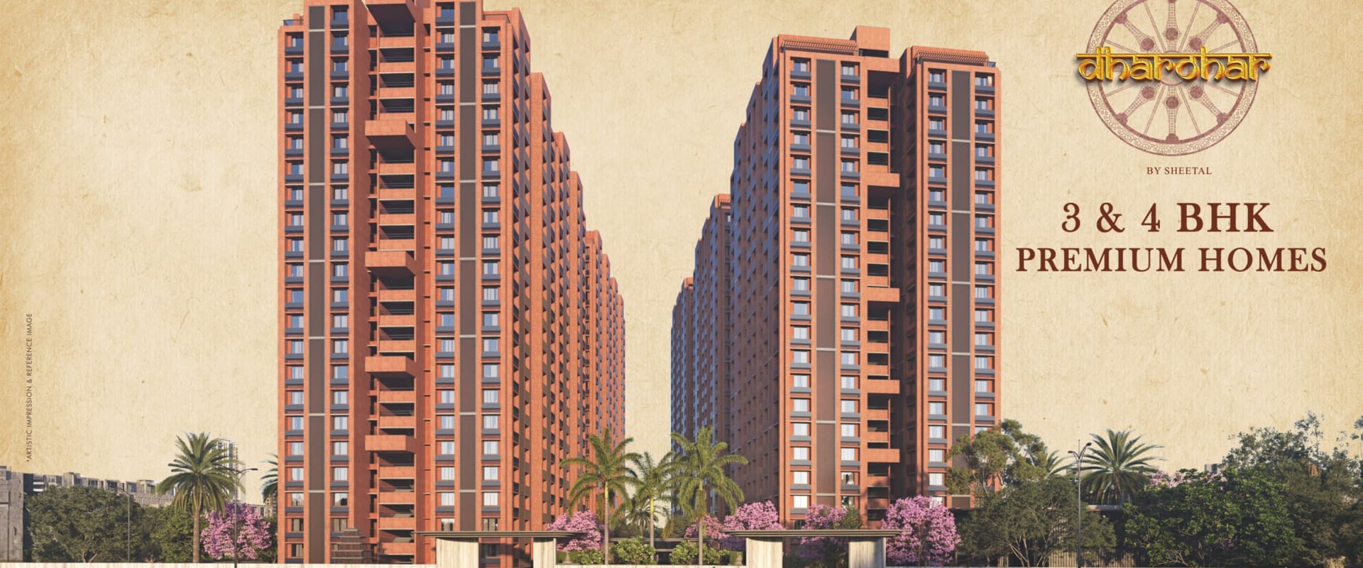 4 BHK Penthouse for sale in Ahmedabad, SG Highway, Ahmedabad - Sheetal Dharohar by Sheetal Infrastructure