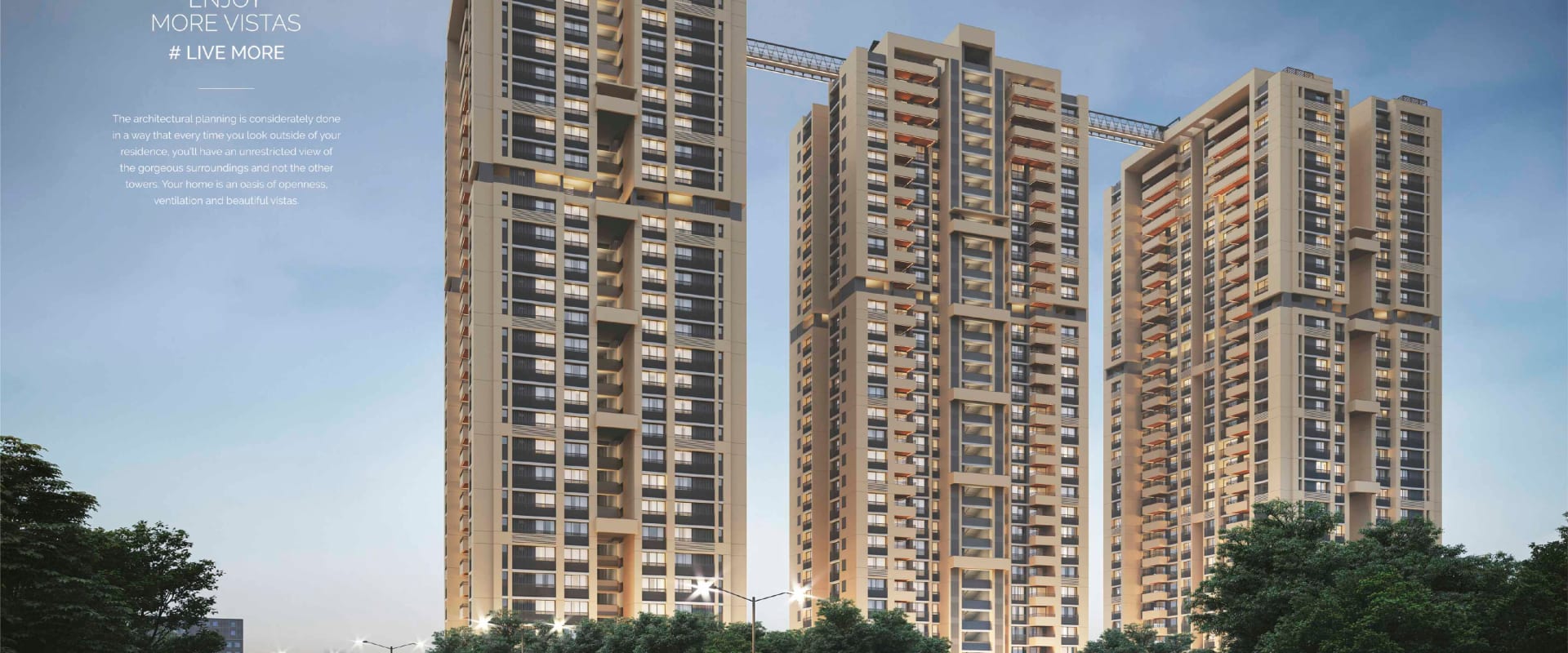 3,4 BHK Flat for sale in Ahmedabad, Science City, Ahmedabad - Harmony Harikesh by Harmony Group