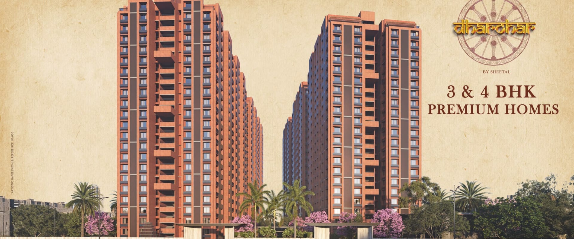 Flat for sale in Ahmedabad, Vaishnodevi, Ahmedabad - Sheetal Dharohar