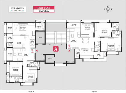 Unit Plan – Block A floor plan
