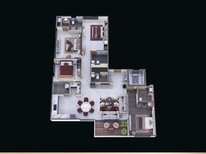 4BHK Floor Plan floor plan