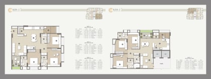 3 BHK floor plan
