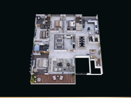 4BHK Floor Plan floor plan