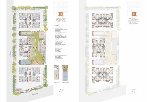 4 BHK floor plan