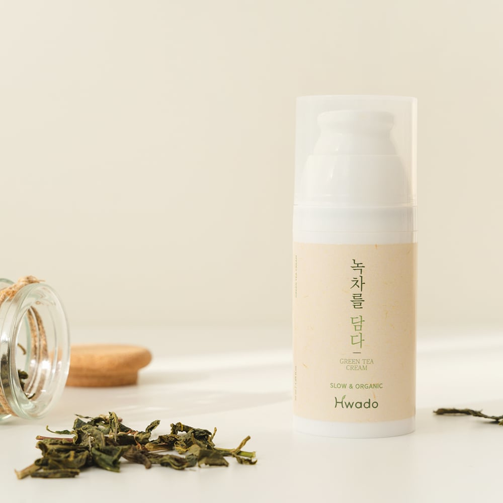 Hwado Green Tea Water Cream Fermented Organic Green Tea Water