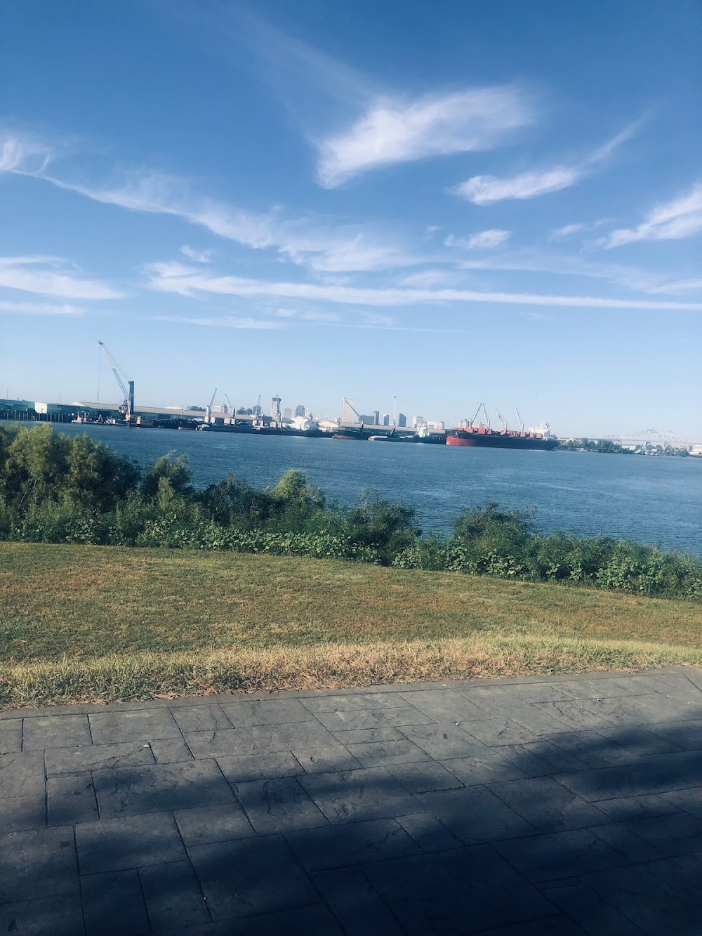 Riverfront Park Bench