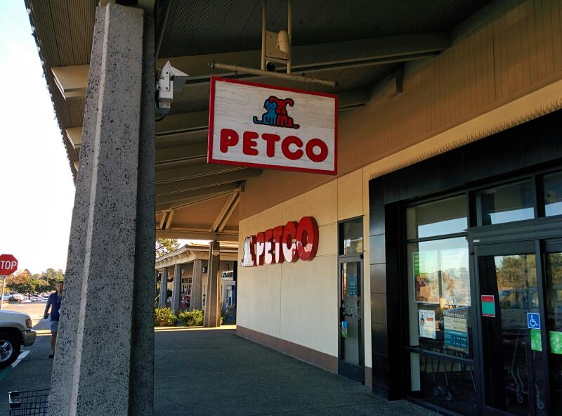 Petco storefront