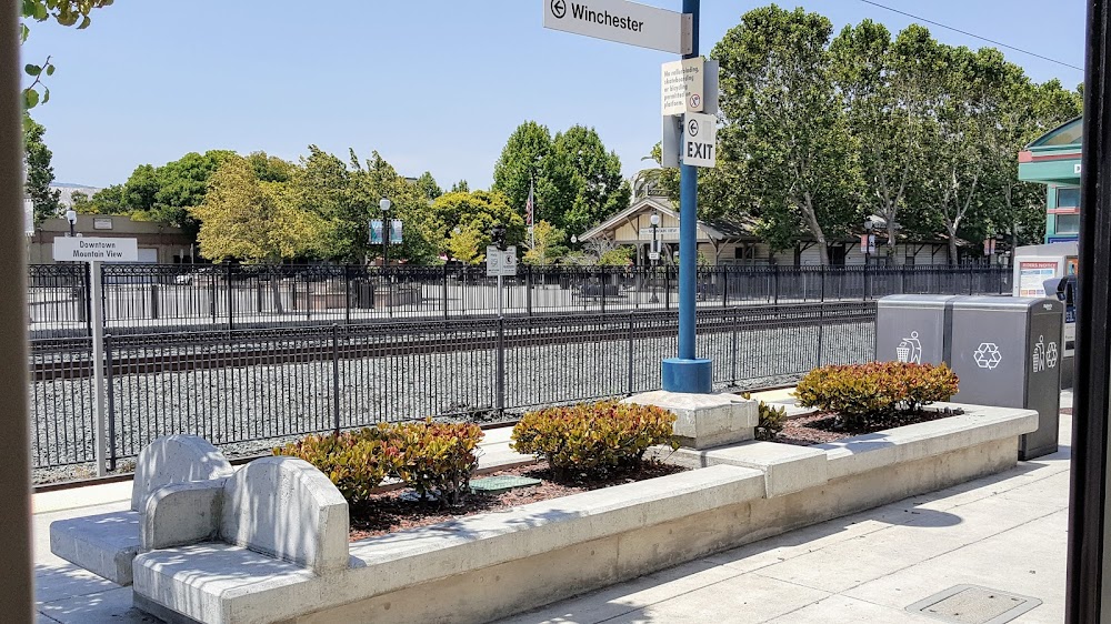 Downtown Mountain View Transit Station