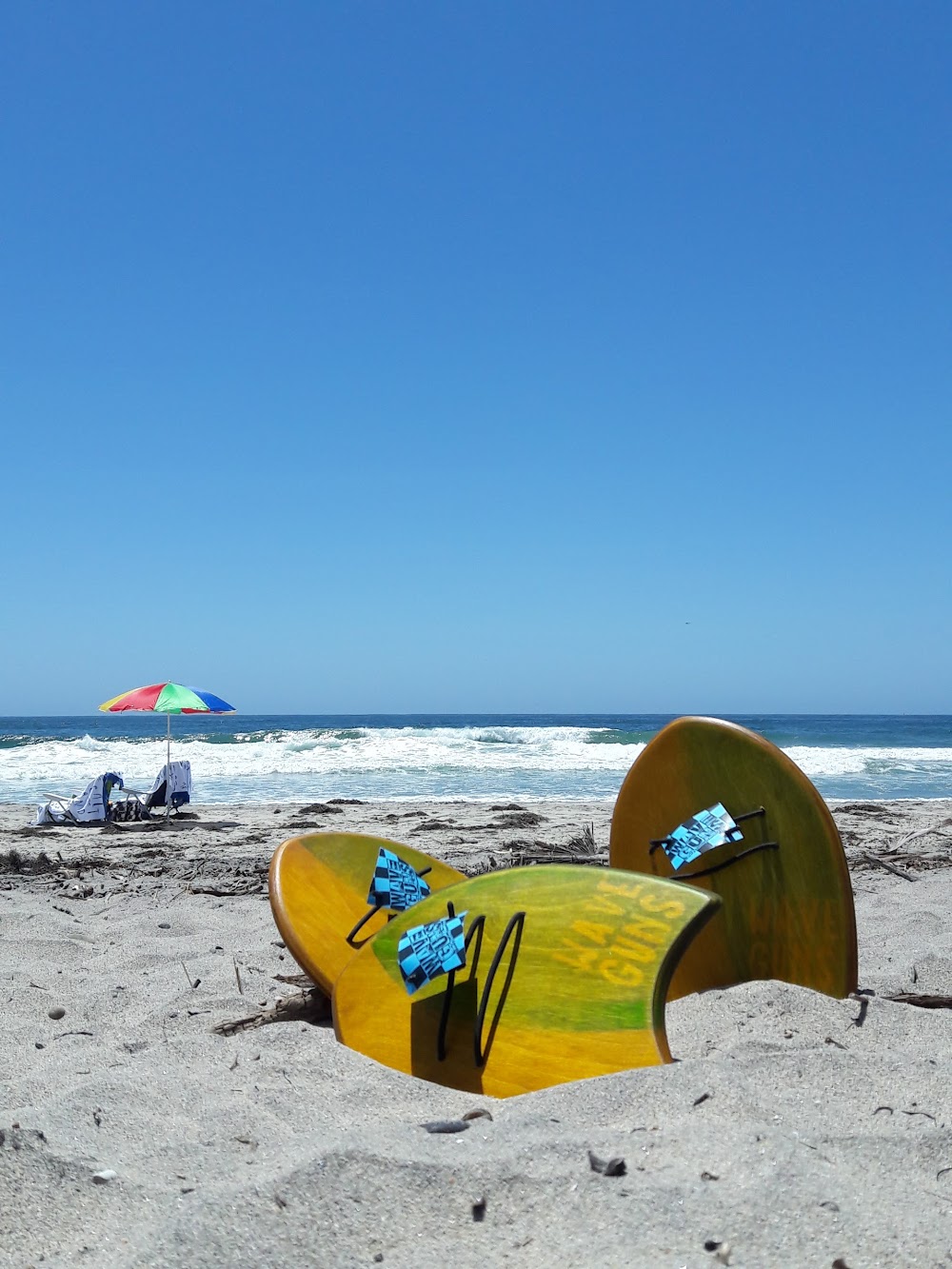 Bus Stop, Wave Guns, Beach Break