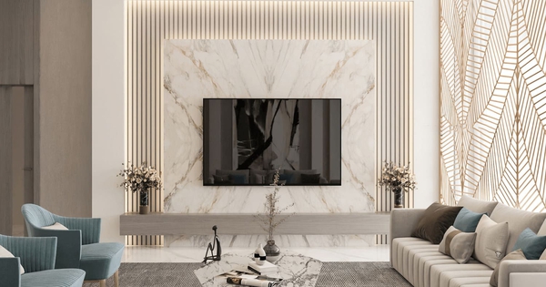 Khi nào dùng vật liệu ốp thay sơn tường trong thiết kế nội thất?