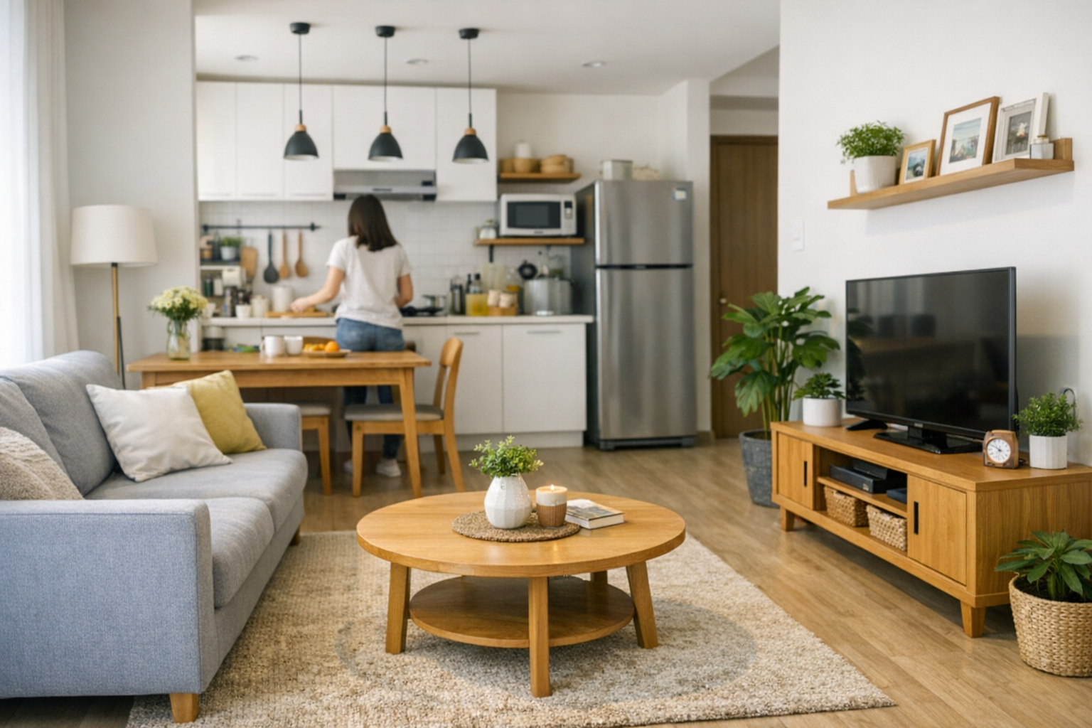 2 giờ thay đổi không gian sống - Ảnh 1.