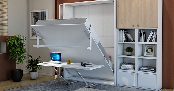 Hóa giải không gian chật hẹp bằng nội thất thông minh