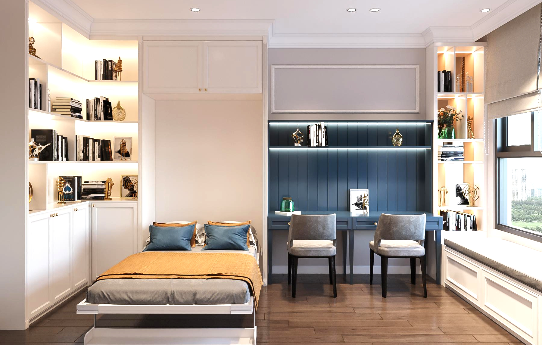 Hóa giải không gian chật hẹp bằng nội thất thông minh- Ảnh 1. C:UsersHPDownloadsthiet-ke-noi-that-thong-minh-1-4.jpg