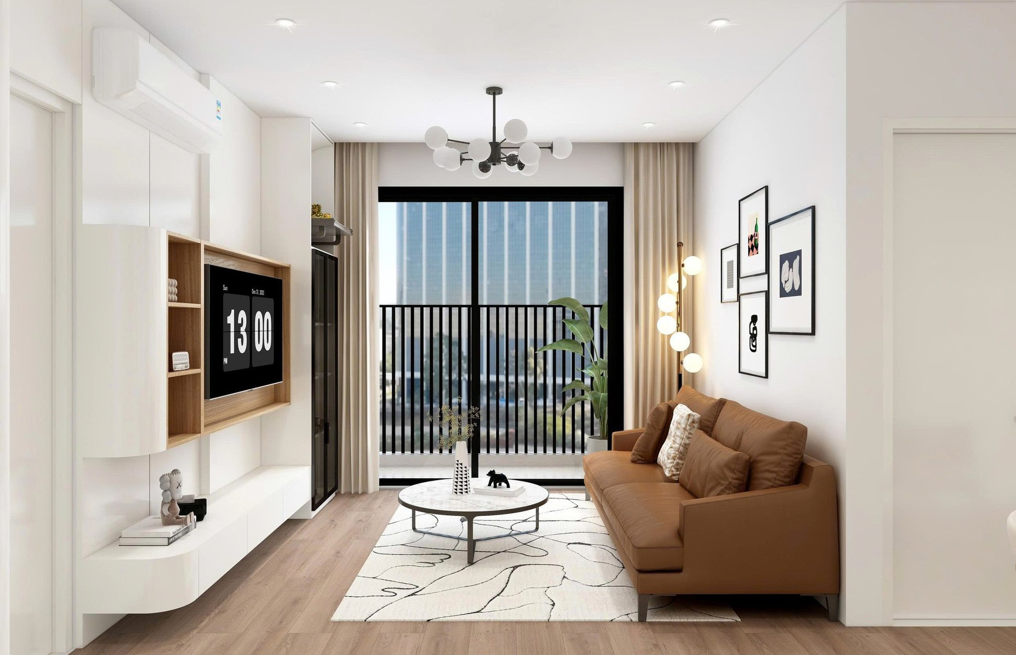 Cách chọn màu nội thất phòng khách hài hòa với khí hậu và phong thủy- Ảnh 3.