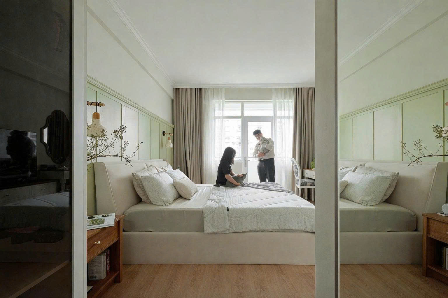 Phong cách Farmhouse - Tinh thần đồng quê tạo khoảng lặng cho nhà phố- Ảnh 3.