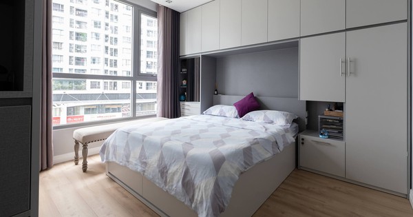 Tủ âm tường - Giải pháp tối ưu diện tích, nâng tầm thẩm mỹ phòng ngủ