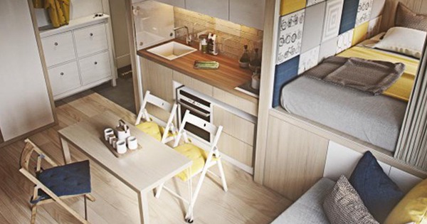 Tối ưu công năng nội thất trong căn hộ studio như thế nào?