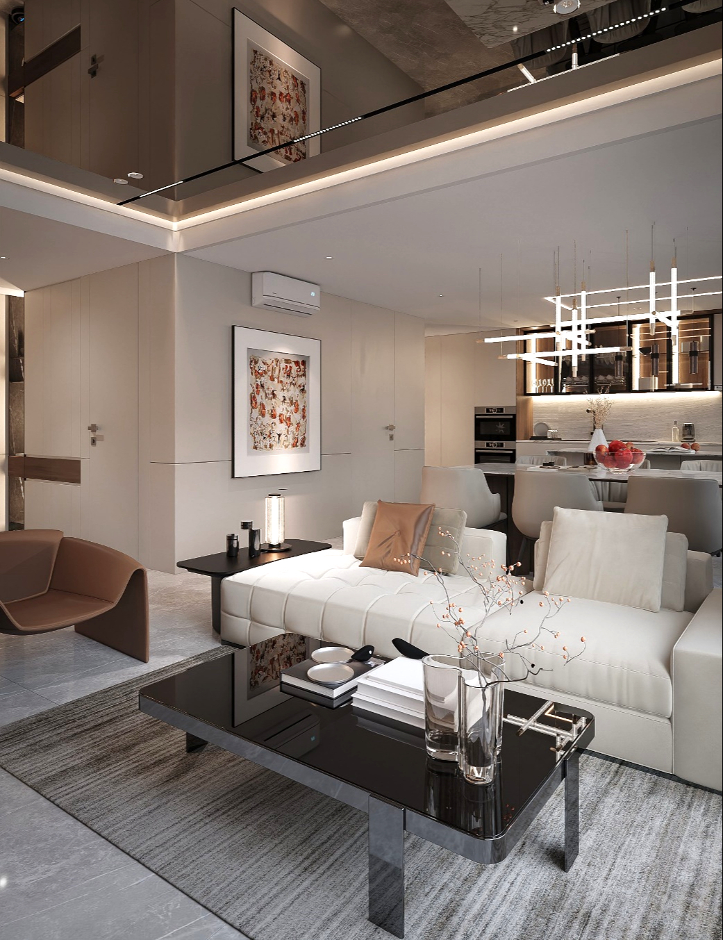 Nội thất đen - trắng: Khi sự tối giản đòi hỏi chiều sâu thiết kế- Ảnh 1. Nội thất đen - trắng: Khi sự tối giản đòi hỏi chiều sâu thiết kế- Ảnh 1.