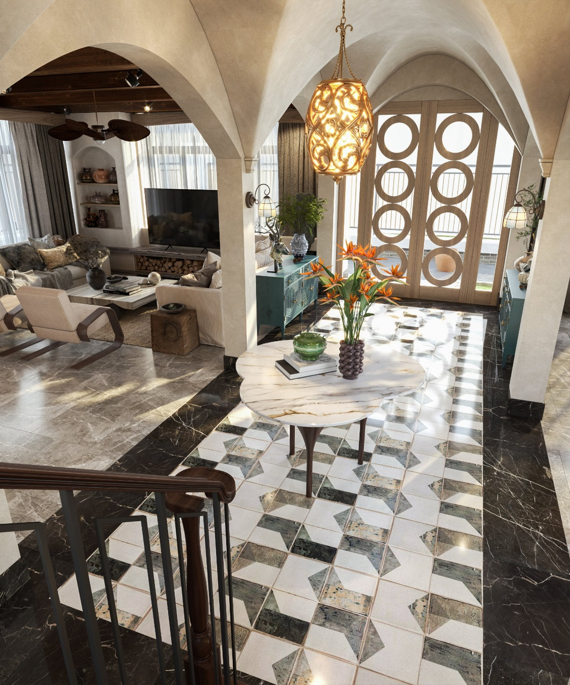 Nội thất đen - trắng: Khi sự tối giản đòi hỏi chiều sâu thiết kế- Ảnh 8. Nội thất đen - trắng: Khi sự tối giản đòi hỏi chiều sâu thiết kế- Ảnh 8.