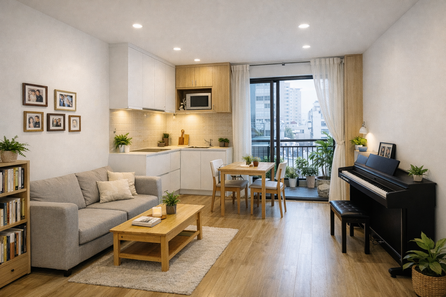 Biến nhà nhỏ thành nơi đáng sống - Ảnh 1.