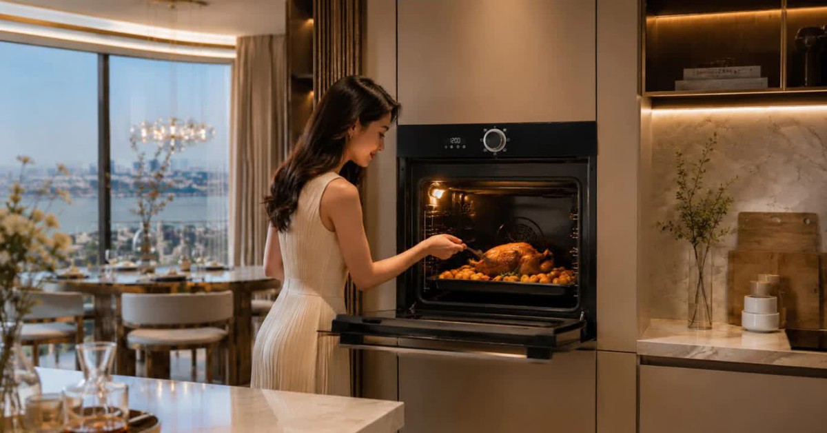 Kinh nghiệm chọn lò nướng âm tủ phù hợp cho gia đình