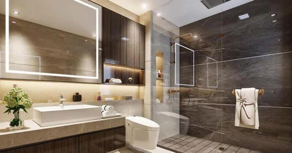 Cửa nhà vệ sinh nên mở trong hay ngoài, chọn cửa lùa hay cửa xếp?