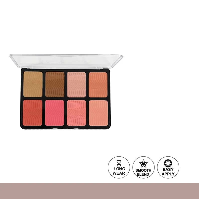 Glamorous Face Blush 8 Color New Makeup Kit — view 1