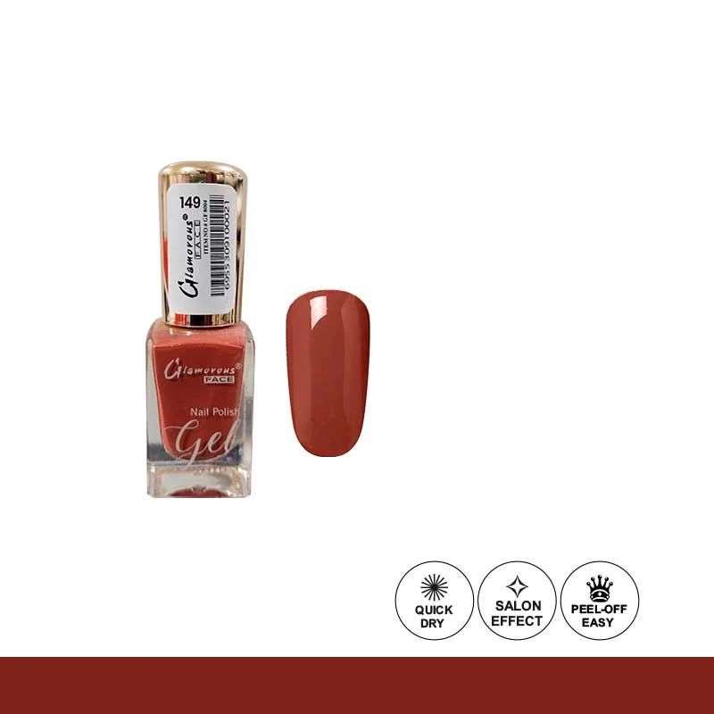 Glamorous Face Gel Peel Off Nail Polish (50 Colours) — view 3