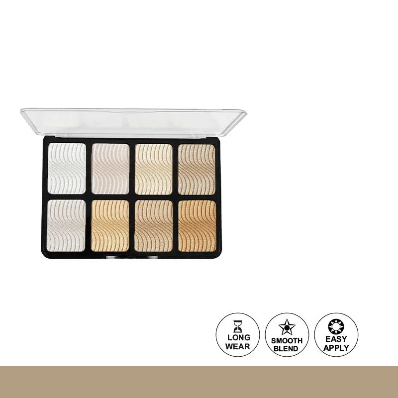 Glamorous Face Highlight 8 Color New Makeup Kit — view 2
