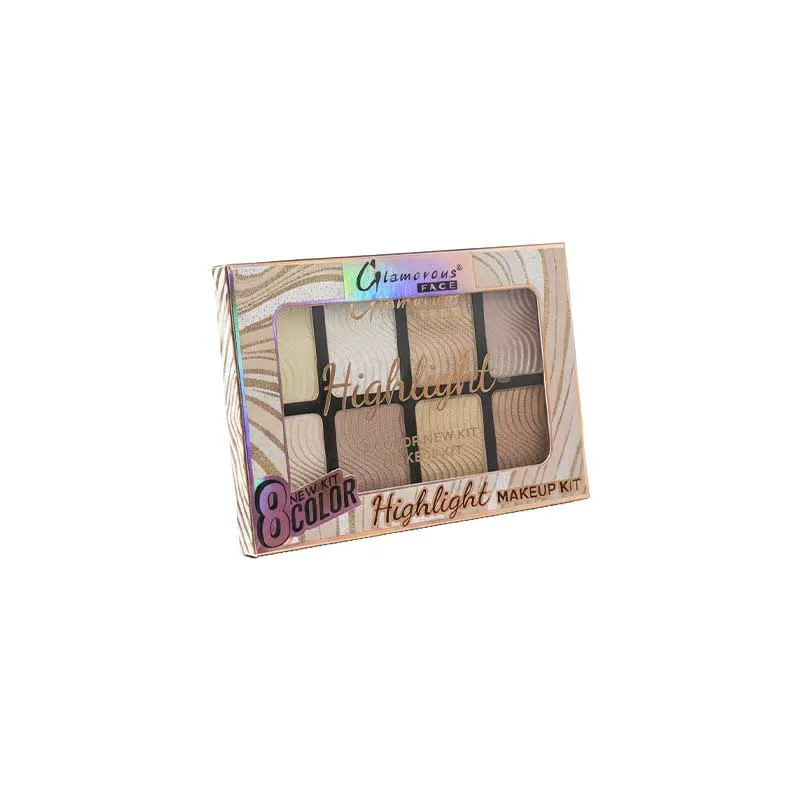Glamorous Face Highlight 8 Color New Makeup Kit — view 3