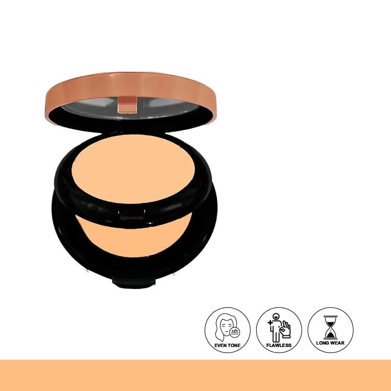 Glamorous Face Invisible Matte Long Lasting Double Compact Powder — view 3