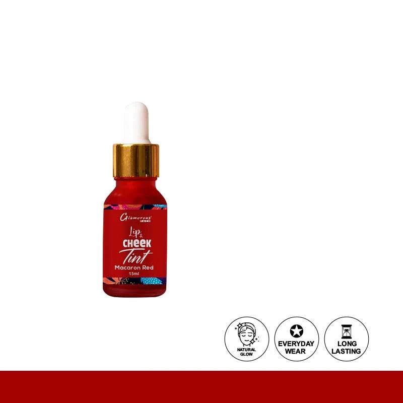 Glamorous Face Lip & Cheek Tint – Macaron Red — view 1