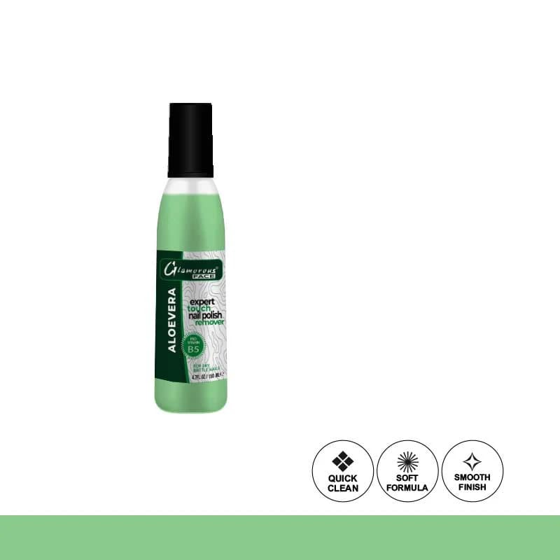 Glamorous Face Liquid Nail Remover Large Aloevera — view 1