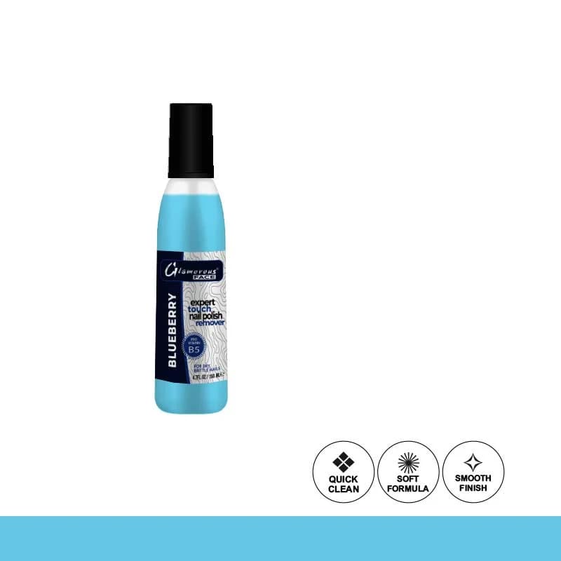 Glamorous Face Liquid Nail Remover Large Bueberry — view 1